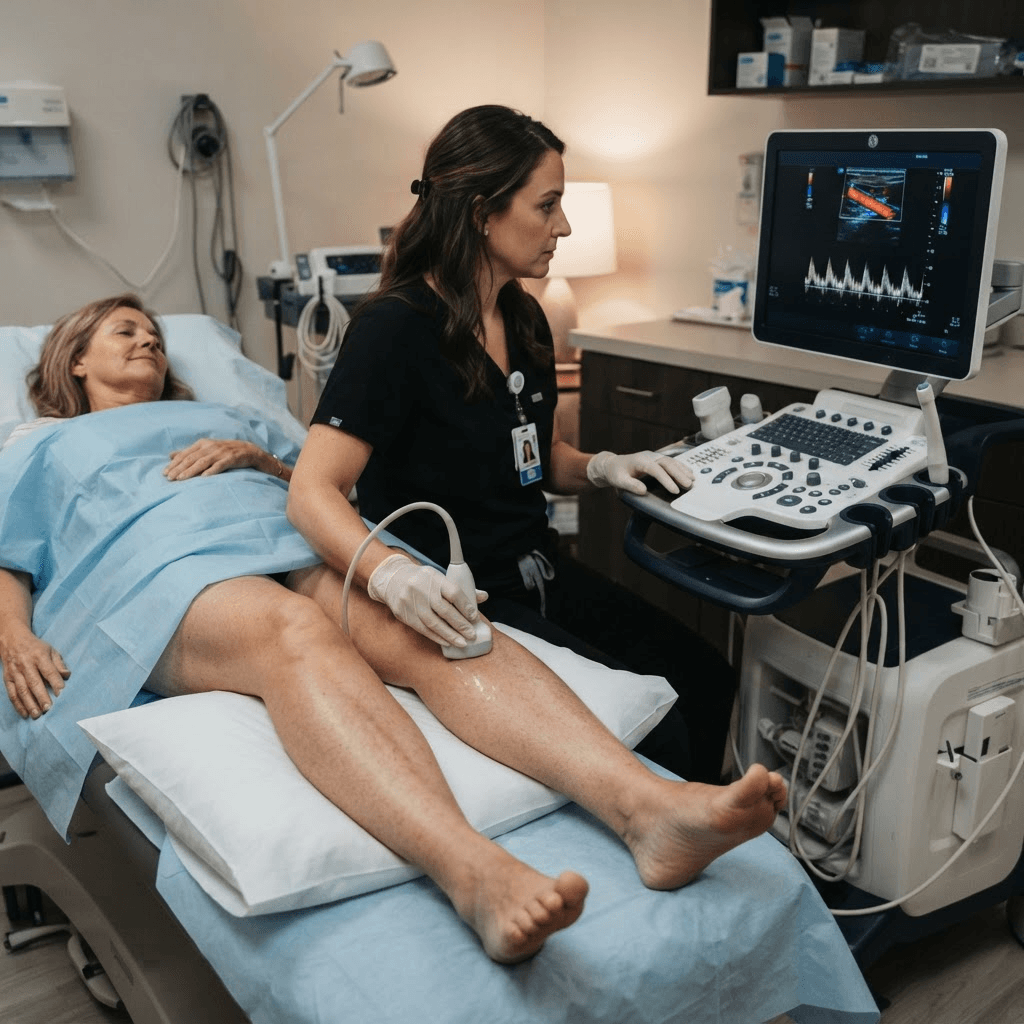 Conteúdo educativo sobre Eco Doppler Arterial de Membros Inferiores